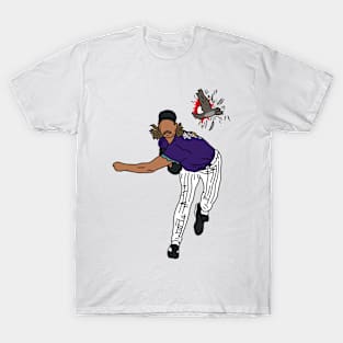 randy johnson hits the bird T-Shirt